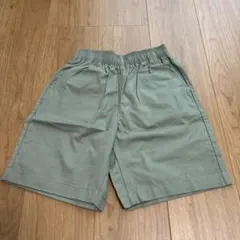 【新品】GU BOYS シェフショーツ 140 カーキ