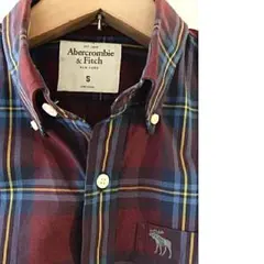 【美品アバクロ】送料無Abercrombie&Fitch シャツ 長袖S〜M