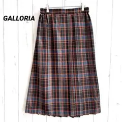 プリーツスカート チェック