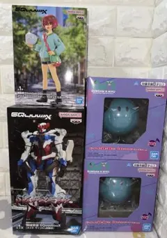 ガンダム　3種類4個