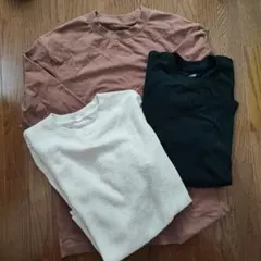 ユニクロ ワッフル 長袖カットソー