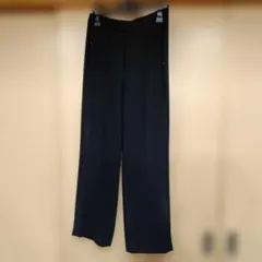 伊太利屋 サイドラインストーン ストレートパンツ　サイド９号 ブラックのサムネイル