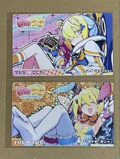 カードコネクト 麻雀ファイトガール トイトイ スマッシュ バニー ホロ2種セット
