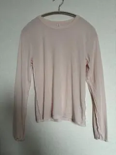 GU ソフトシアークルーネックTシャツ M