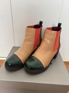 YOSUKEマルチカラーサイドゴアブーツ　Ｌサイズ　春先にも！