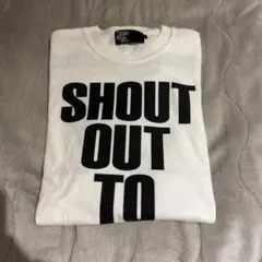 kvibaba SHOUT OUT TO JESUS Tシャツ 白 Lサイズ - メルカリ