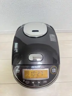 【動作確認済】象印 圧力IH炊飯器 NP-ZS10 5.5合炊き ダークブラウンのサムネイル