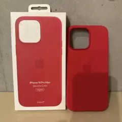 Apple iPhone 14 pro max 純正 シリコンケース 箱付き