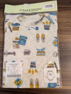 【新品】OCEAN & GROUND 長袖ロンパースのサムネイル