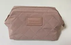 Francfranc キルティング ワイヤーポーチ ピンクのサムネイル