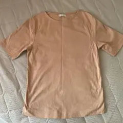 a.v.v 半袖Tシャツ サーモンピンク Lサイズのサムネイル