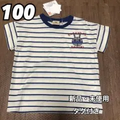 アンパンマン ダダンダン ベビー キッズ 子供 半袖 Tシャツ ボーダー 100