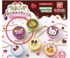 たまごっち 手作りおやつチャーム #平成女児チョコ　ふらわっち