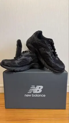 美品　ニューバランス D ML725CB ブラック 24.5 NBスニーカー黒