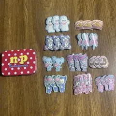 ナルミヤ系 np 5th Anniversary 缶付き シール 平成レトロ