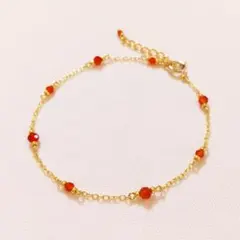 カーネリアンのブレスレット