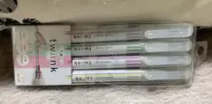 ２色線ペン　4本入り　ツインク　サンスター
