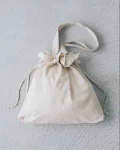 サマンサモスモスkazumiコラボ　ノベルティ巾着　キナリ