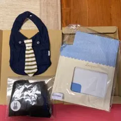 値下げ！レアぺぺ Leapepe スタイ&パンツセット 箱付き