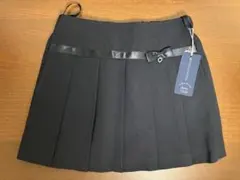 CHOPIN deux ブラックプリーツ スカート 110サイズ フォーマル