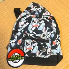 新品ポケットモンスター キャラクター柄 バックパック