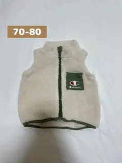 Champion チャンピオン フリースベスト ベビー アウター 70-80