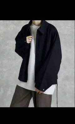 act'm 袖ボリューム ビッグシルエット CPO ワイドショートブルゾン