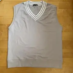 ベスト　ベージュ　L