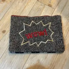 WOW!刺繍クラッチバッグ