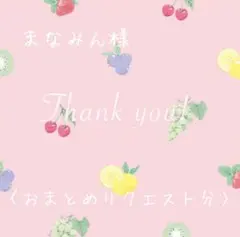 まなみん様 リクエスト 2点 まとめ商品