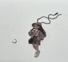 ポールチェーキーホルダー　キーホルダー　カジュアル　キャップ　ドリンク