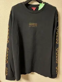 GUESS ロングTシャツ　ブラック　Lサイズ　新品未使用