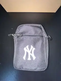 MLBショルダーバッグ 黒 紐付属なし