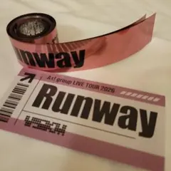 Aぇ!group Runway 銀テープ 落下物