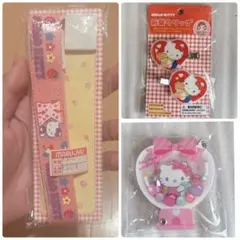 未開封　キティ　ヘアクリップ　ストラップ　アクリルキーホルダー　まとめ売り