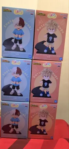 僕のヒーローアカデミア ちあぴこ ばくごうかつき とどろきしょうと 6人セット