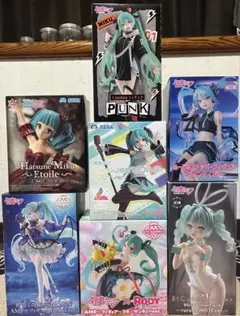 初音ミク　フィギュア7体セット