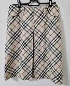 BURBERRY ノバチェック スカート バーバリーブルーレーベル