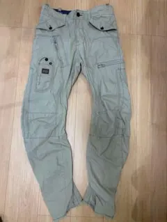 G-STAR RAW AERO POWEL 3D ベージュ　カーゴパンツ W30のサムネイル