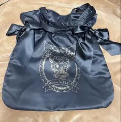 メゾンドフルール サンリオ クロミ 20周年記念 ダブルリボントートバッグ