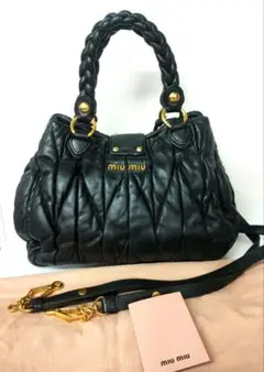 2026年最新】ミュウミュウ 編み込み バッグの人気アイテム - メルカリ