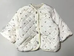 Petit main チェリー柄リバーシブルジャケット 90cm