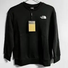 韓国　新品　THE NORTH FACE ブラック トレーナー　キッズ140㎝