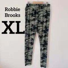 Robbie Brooks 【XL】迷彩柄レギンス グリーン スパッツ 春秋服