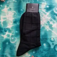 L*A様 LANVIN COLLECTION ブラック ソックス25-26のサムネイル