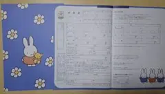 ゼクシィ付録　ミッフィー 婚姻届 花柄デザイン