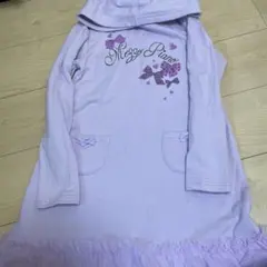 メゾピアノ　フード付きワンピース