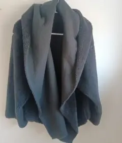 ◯GLOBALWORK✕ブラック✕ボアフリースコート✕Мサイズ◯