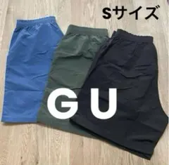 GU ◆ジーユーショートパンツ3本セット◆カラーアクティブショーツ◆Sサイズ