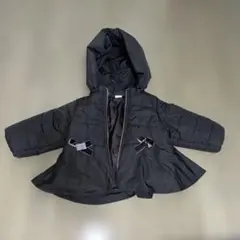 petit main フード付き茶色ジャケット